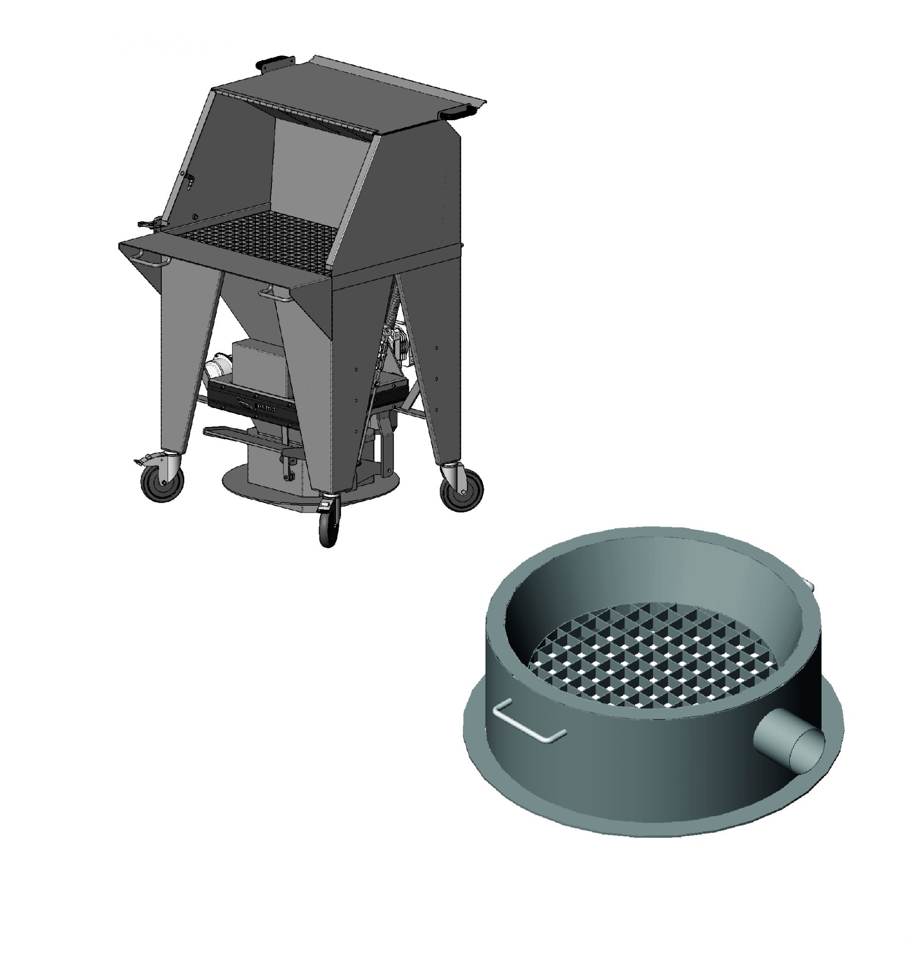 Emptying devices 