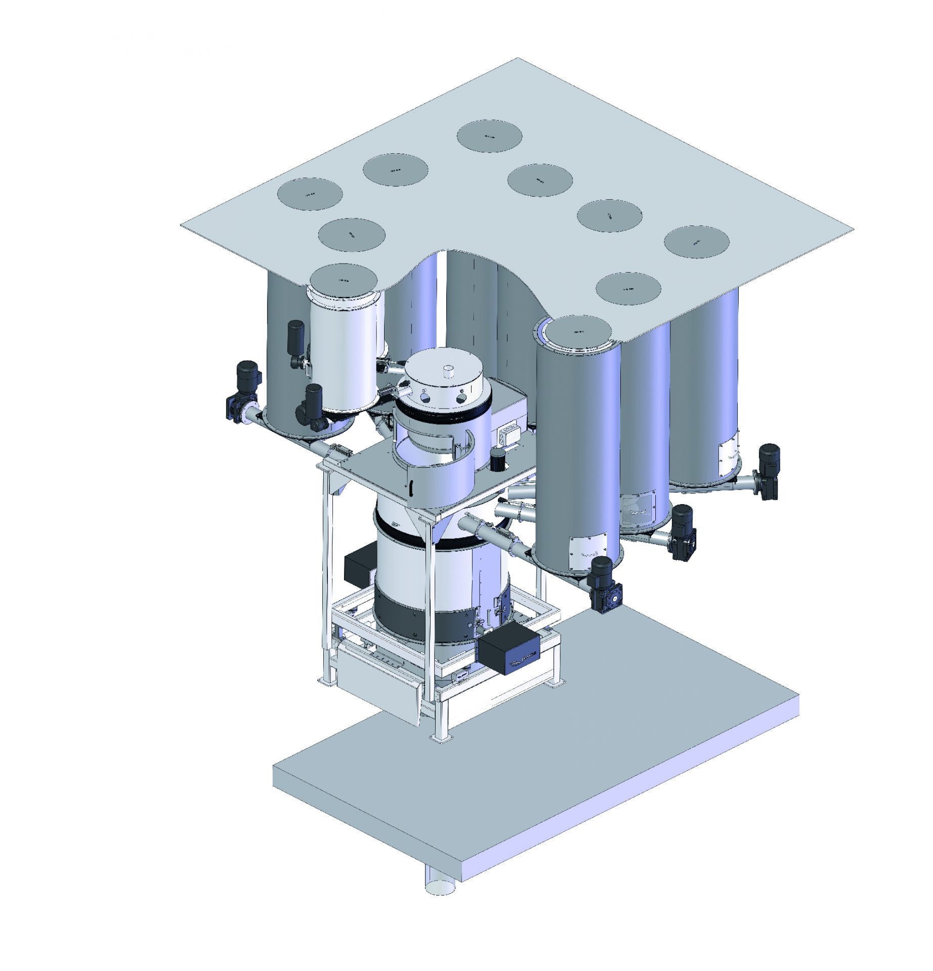 Double - Two-scale dosing system 